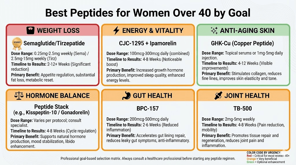 best peptides for women over 40