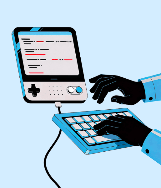 Illustration of servers