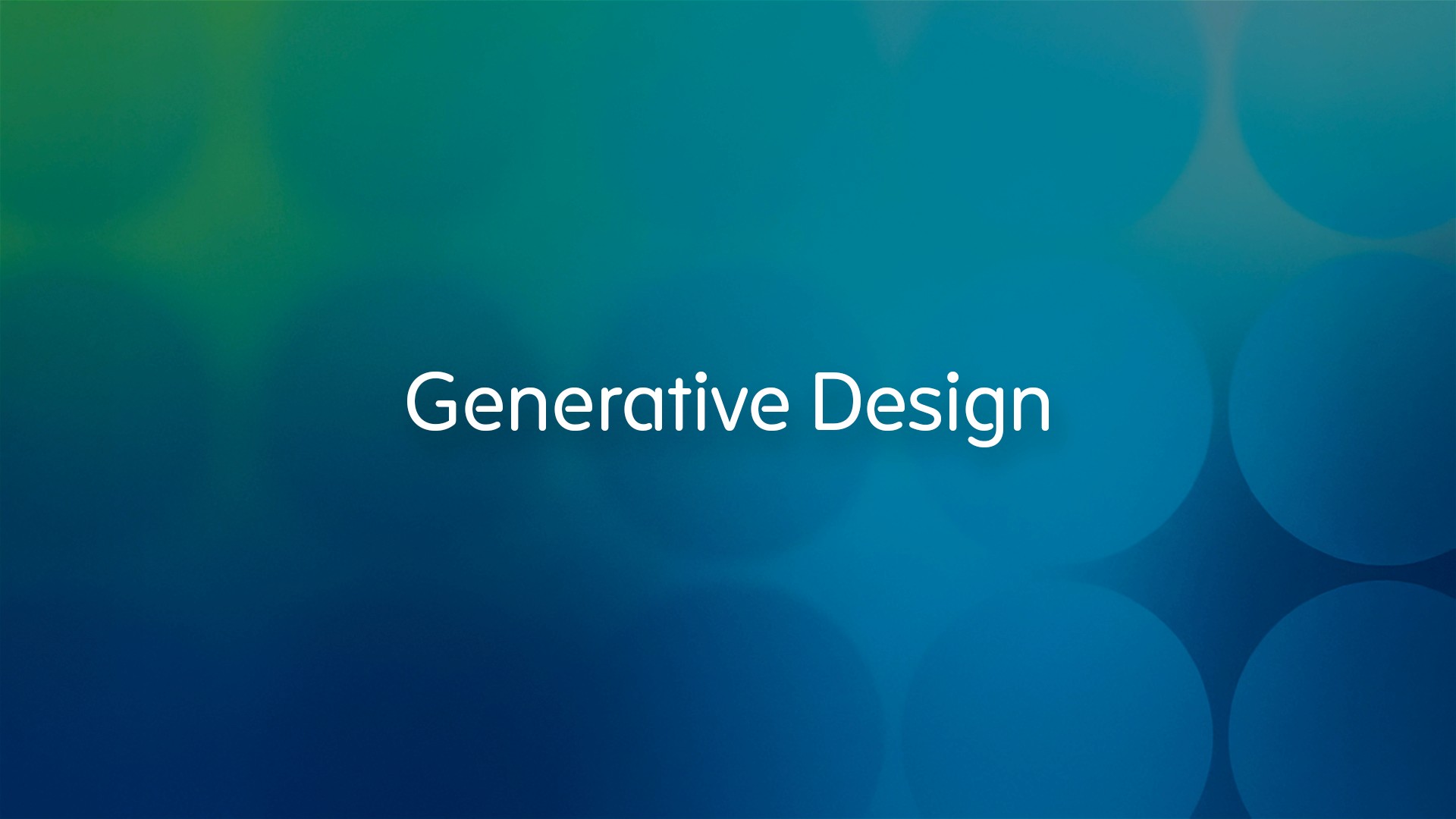 Generative Design