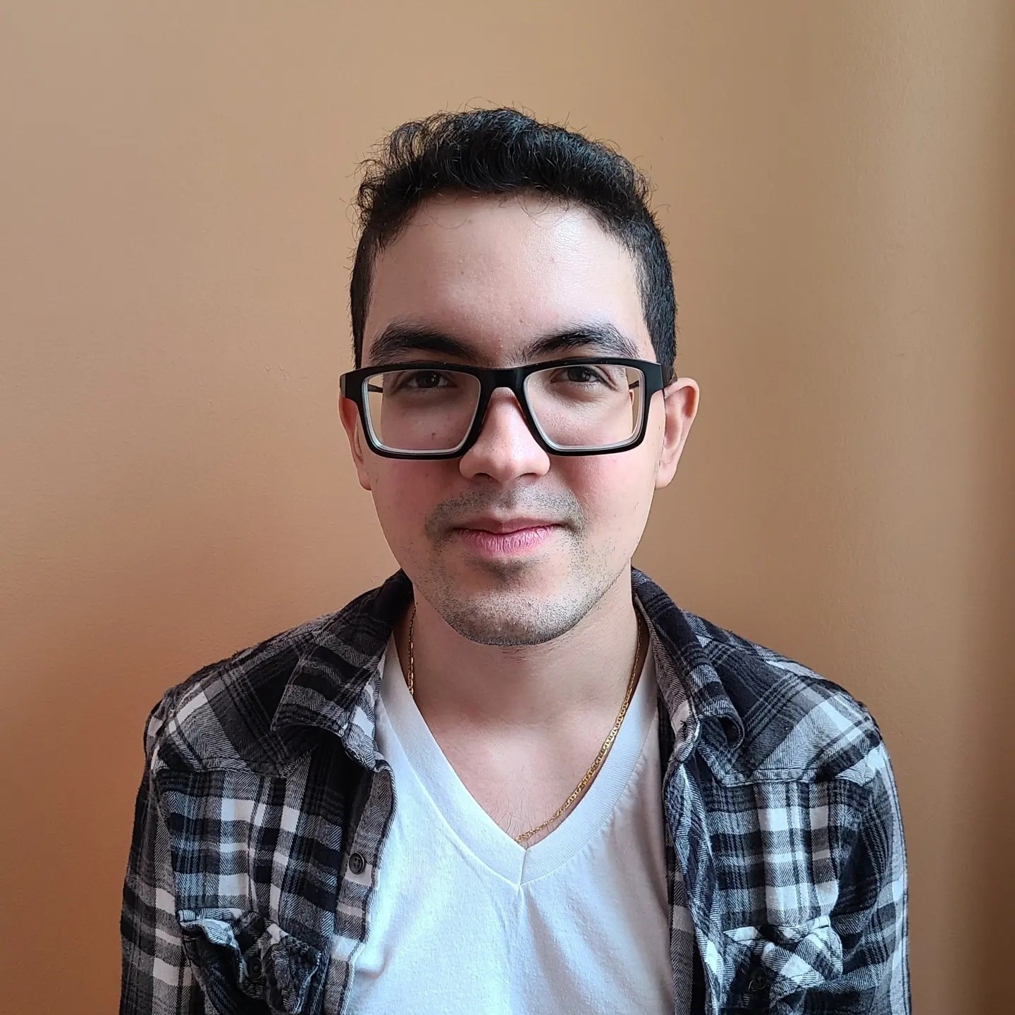 Man smiling