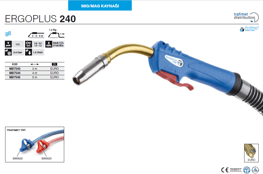  Trafimet Ergoplus 240 Mig Torcu