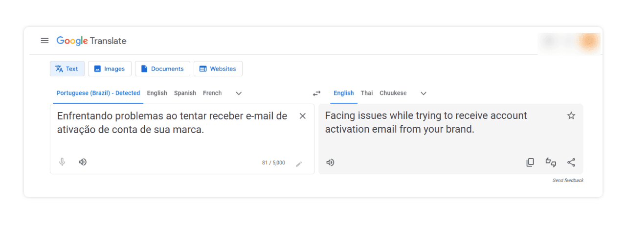 Google Translate blog