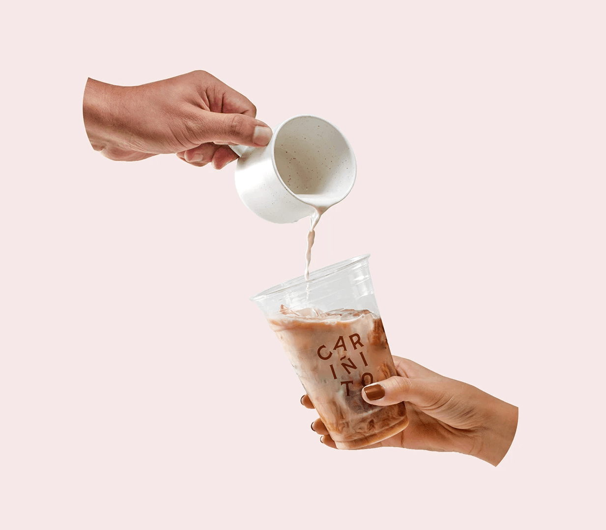 The bottom half of a screen of a mobile device