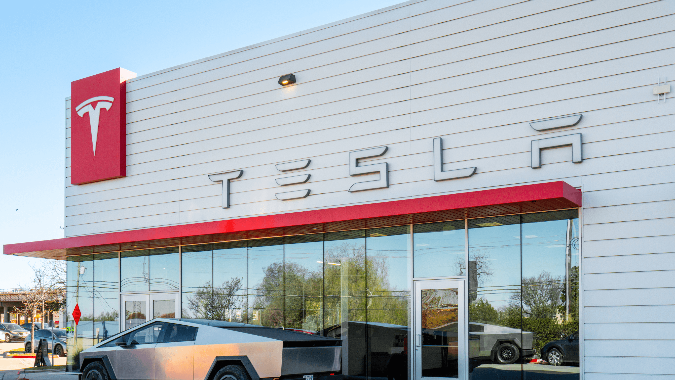 Tesla store front image