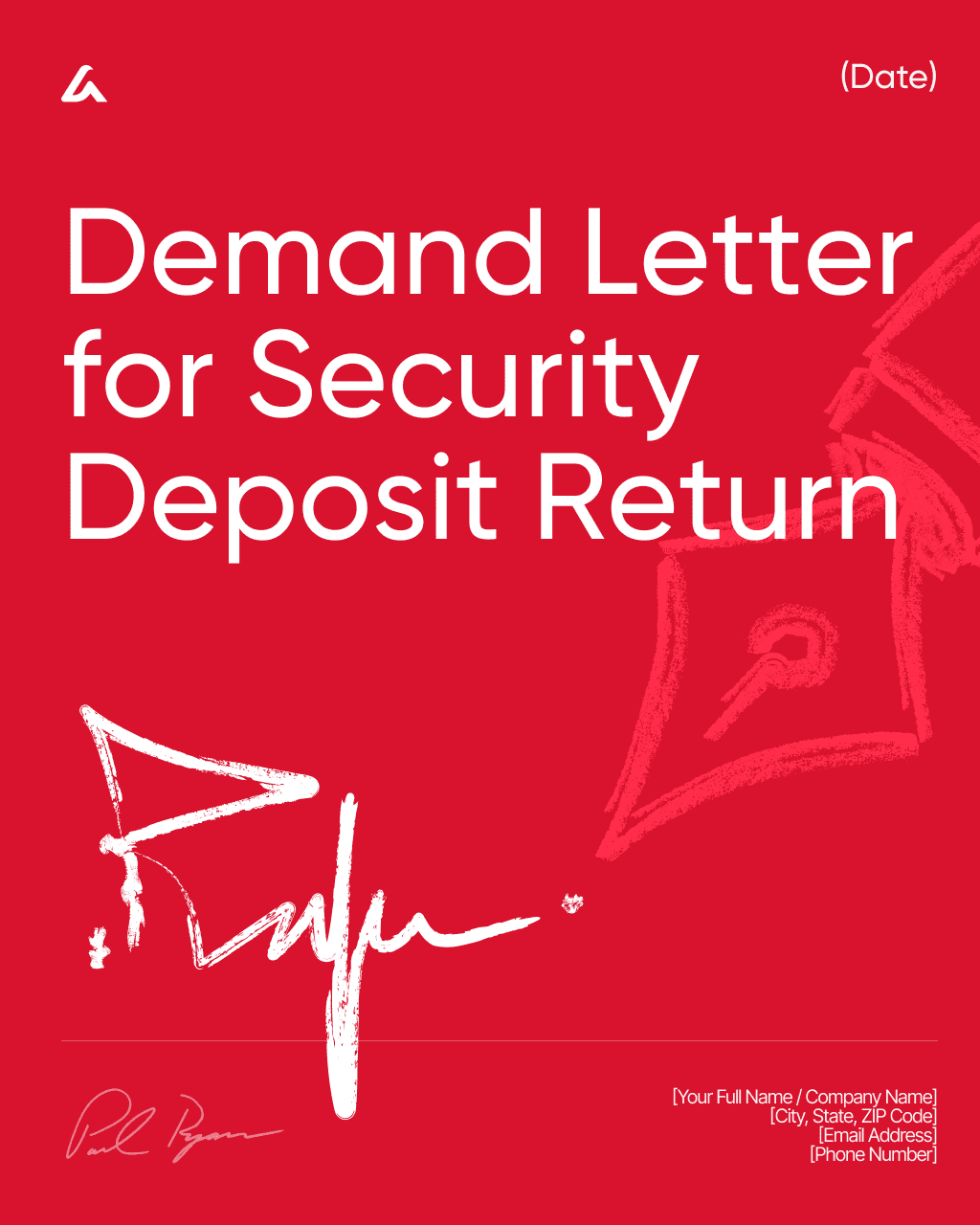 Demand Letter for Security Deposit Return