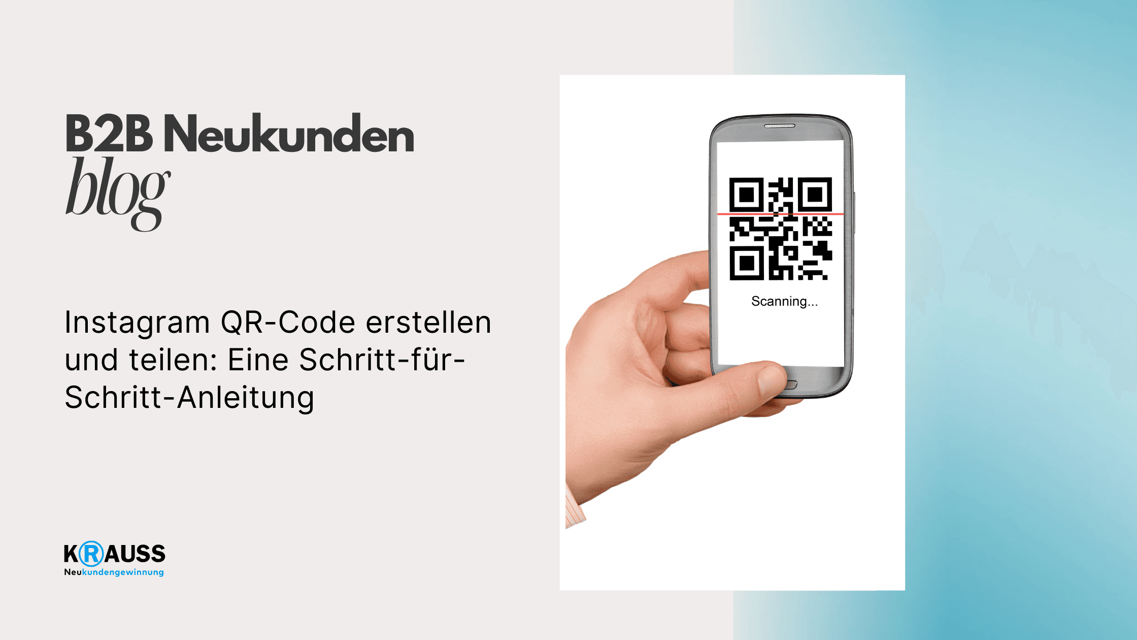 Instagram QR-Code erstellen und teilen: Eine Schritt-für-Schritt-Anleitung