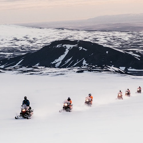 Highland views from Langjökull glacier!