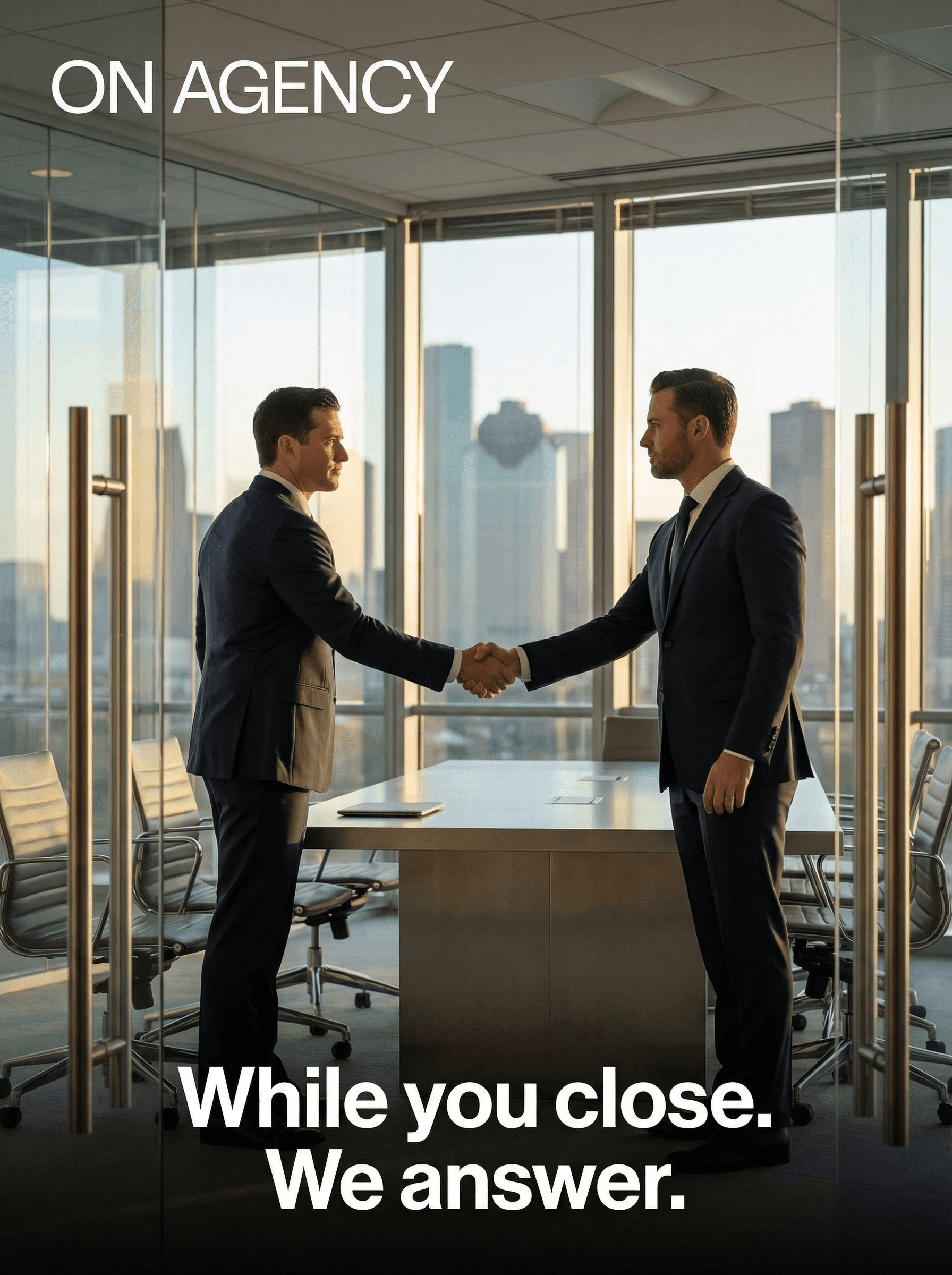 Businessman in a meeting