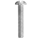 Parafuso Máquina Cabeça Redonda Fenda Simples