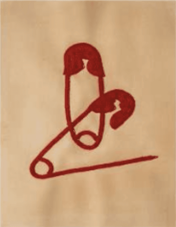 herd of sheep on road painting