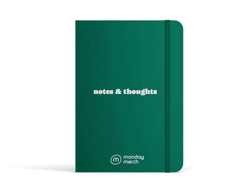 Personalized bespoke hardcover notebook for premium corporate gifting
