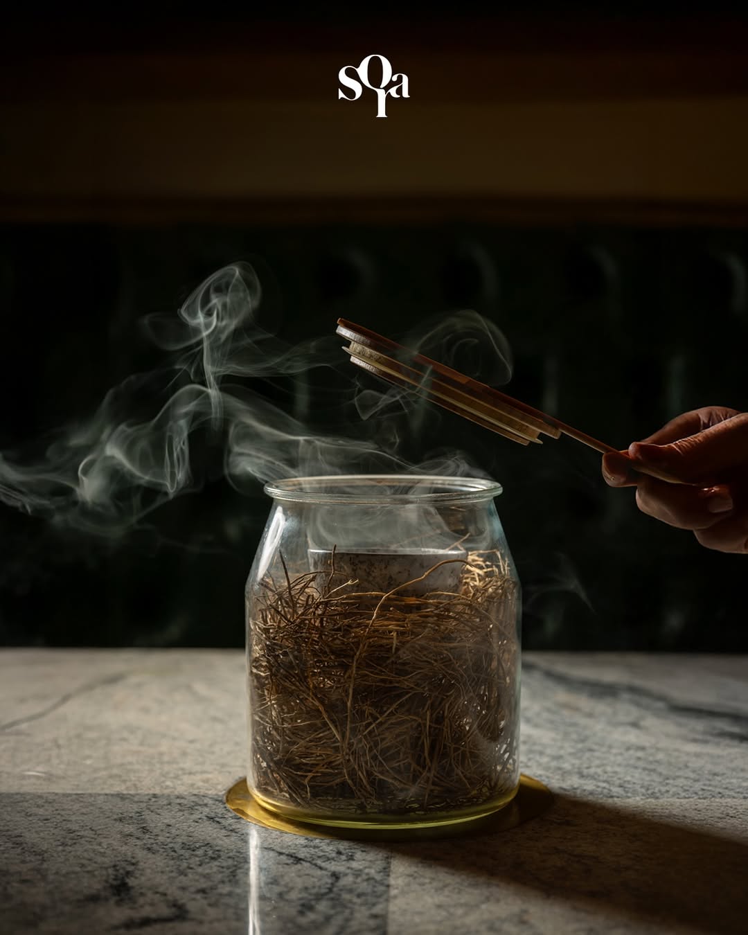 Batch.Works product catalogue book on a work top with a graphic printed image on the front