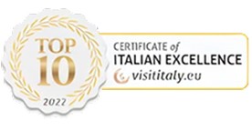Top 10 2022, Certificate of Italian Excellence - Visititaly.eu