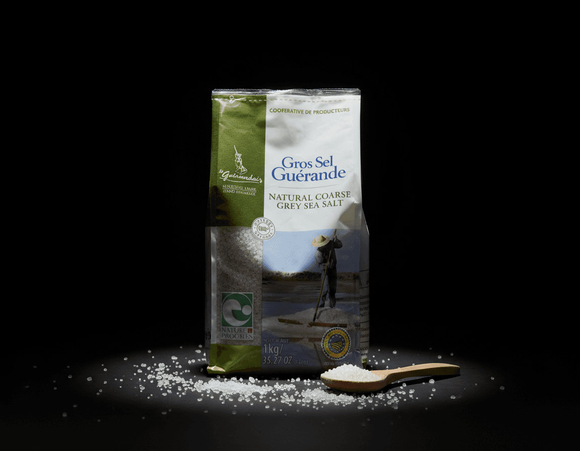 Celtic sea salt provides natural electrolytes for hydration
