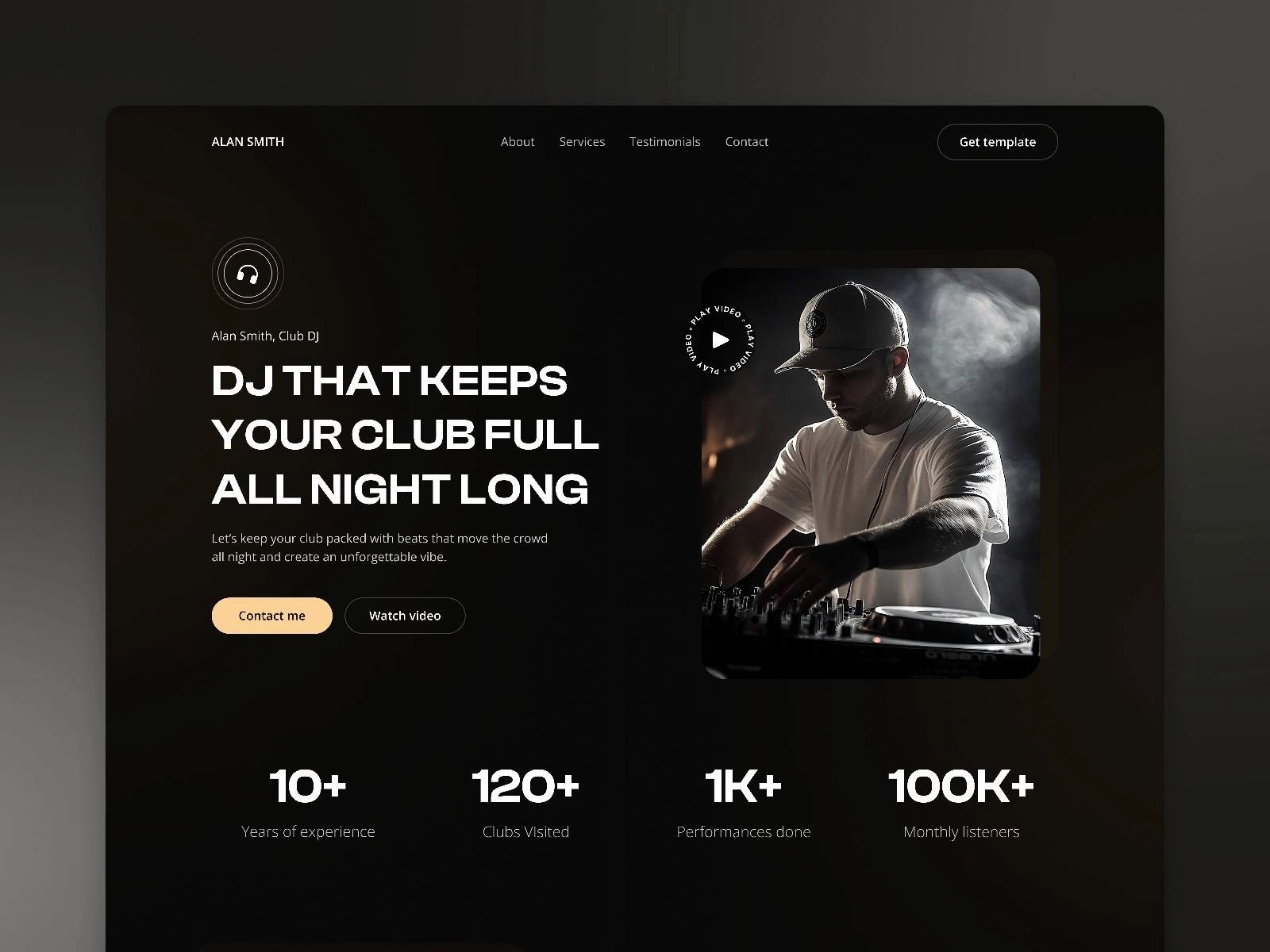 entertainment framer template vibe