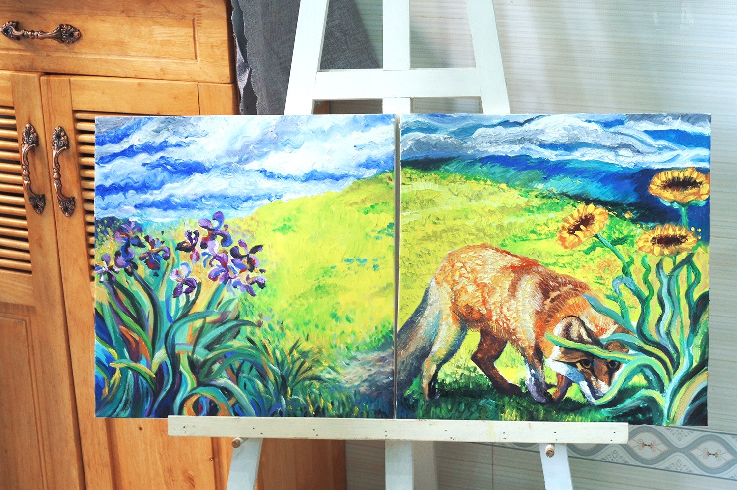 fox-sunflower03