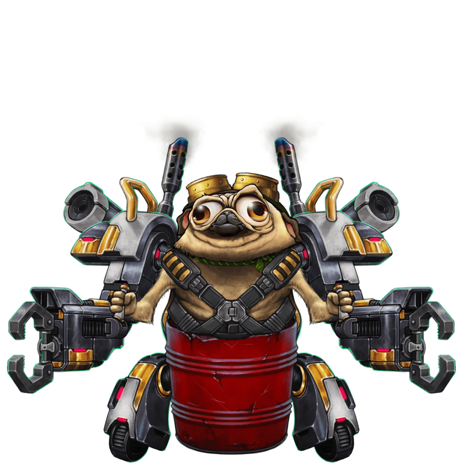 Pug Thugs of Nitropolis - personnage officiel