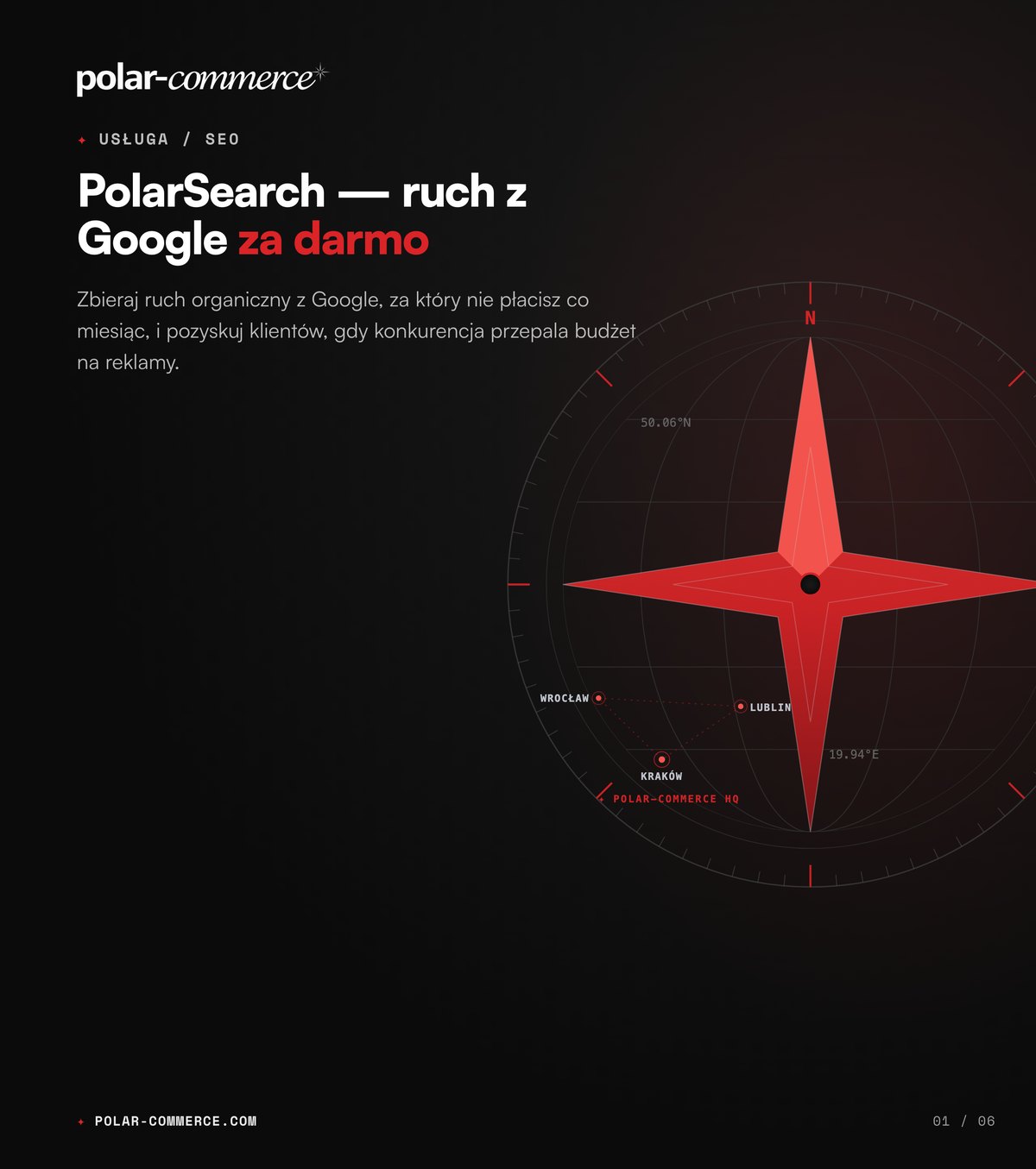 PolarSearch — ruch z Google za darmo — Polar-Commerce