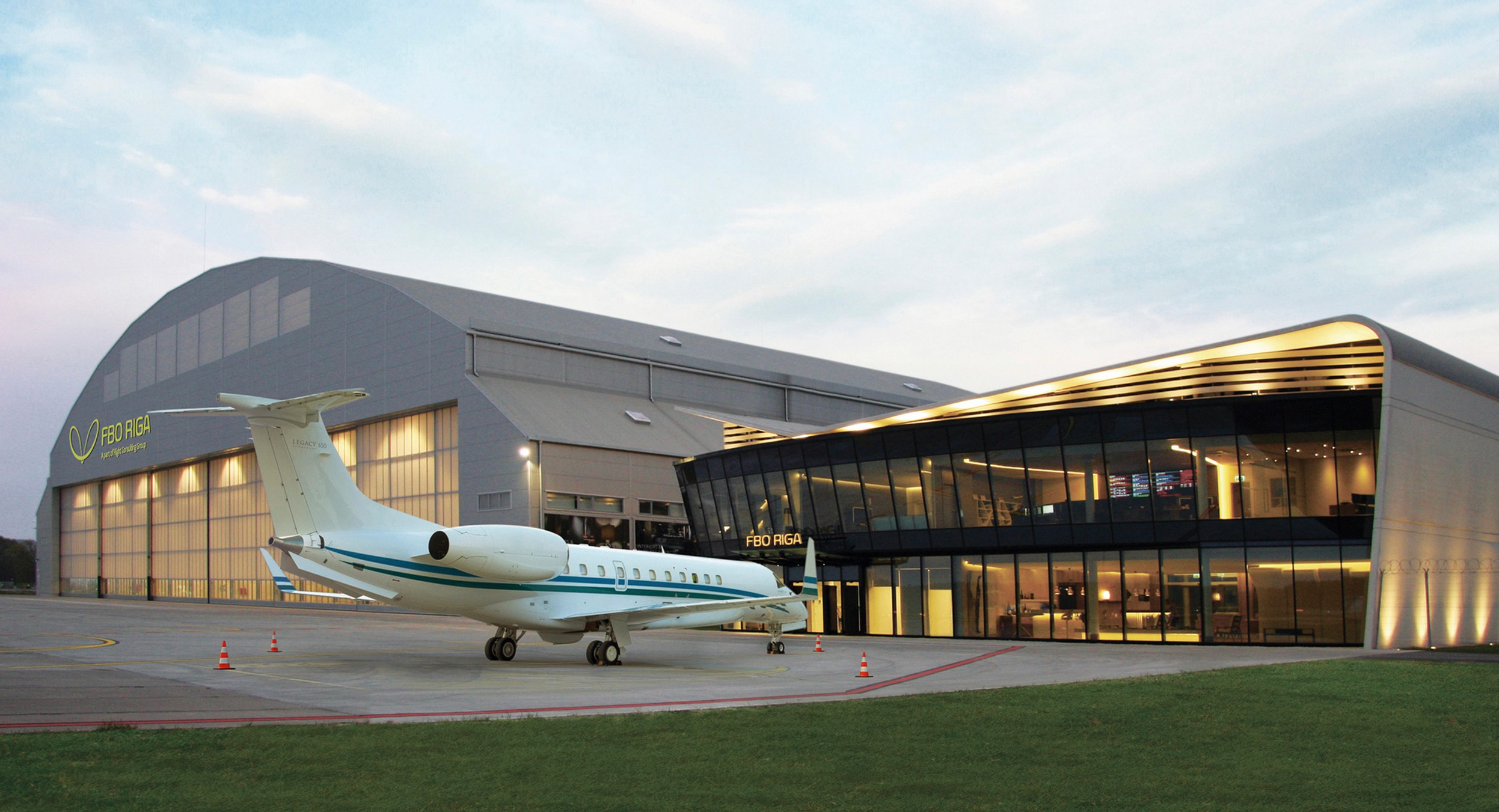 Private jet private terminal