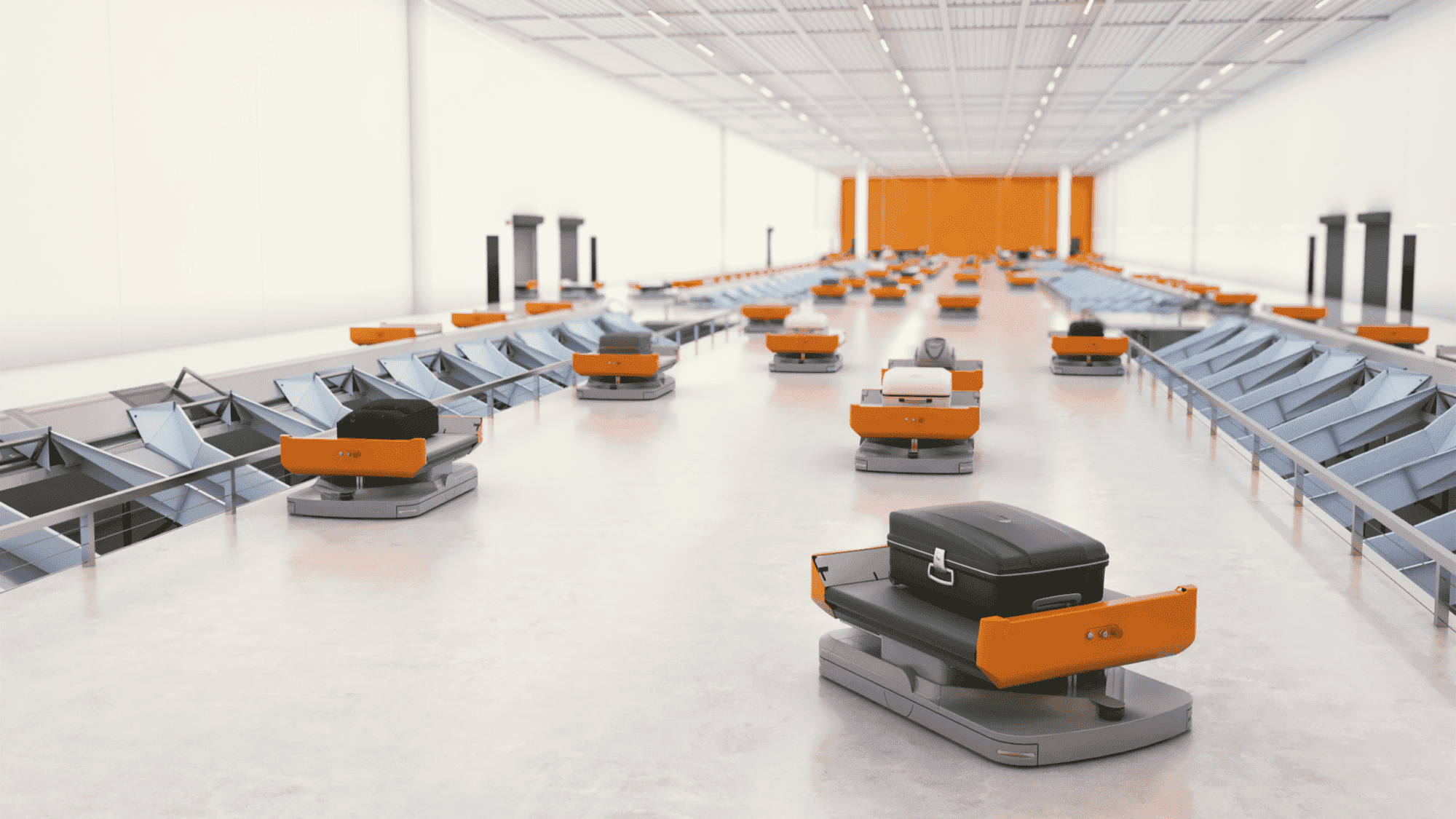 FLEET, An autonomous vehicle system to transport baggage in airport