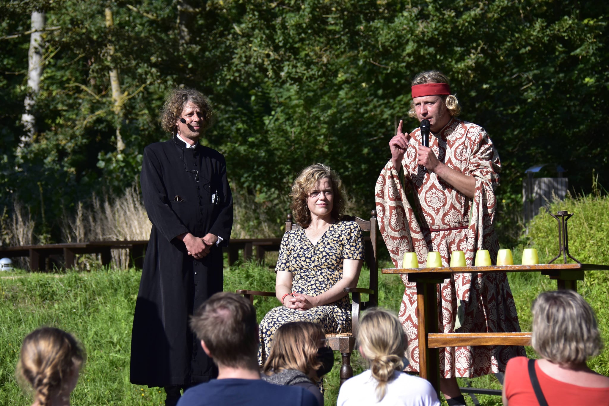 Locatietheater act museum event