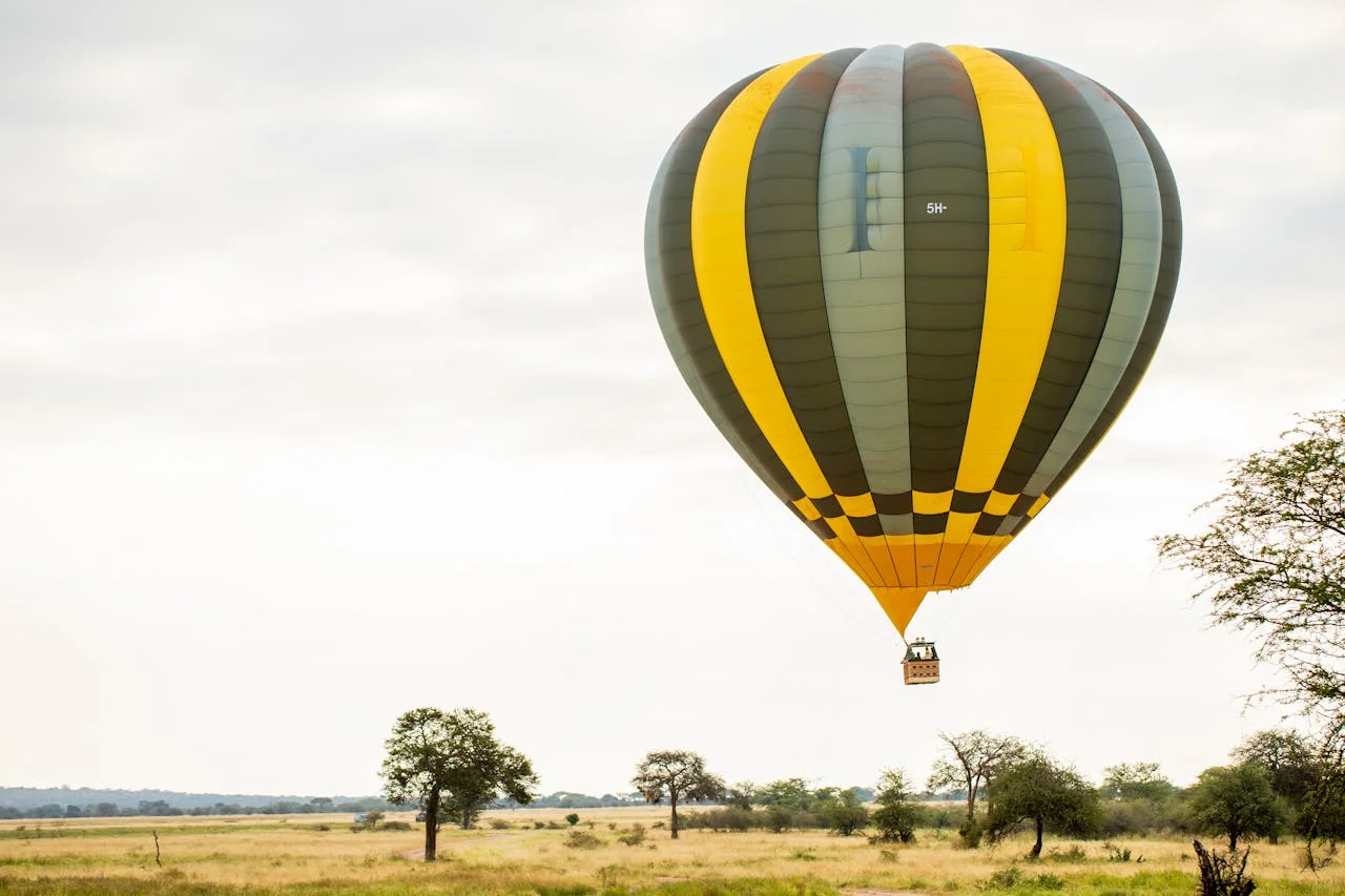 Hot Air Ballooning Hero at Lilita Keper in the Maasai Mara.