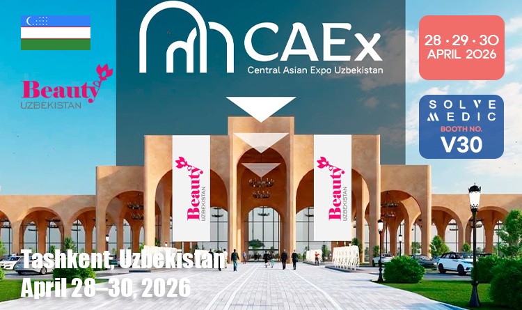 SolveMedic and Skin Aura at Beauty Uzbekistan 2026 Exhibition