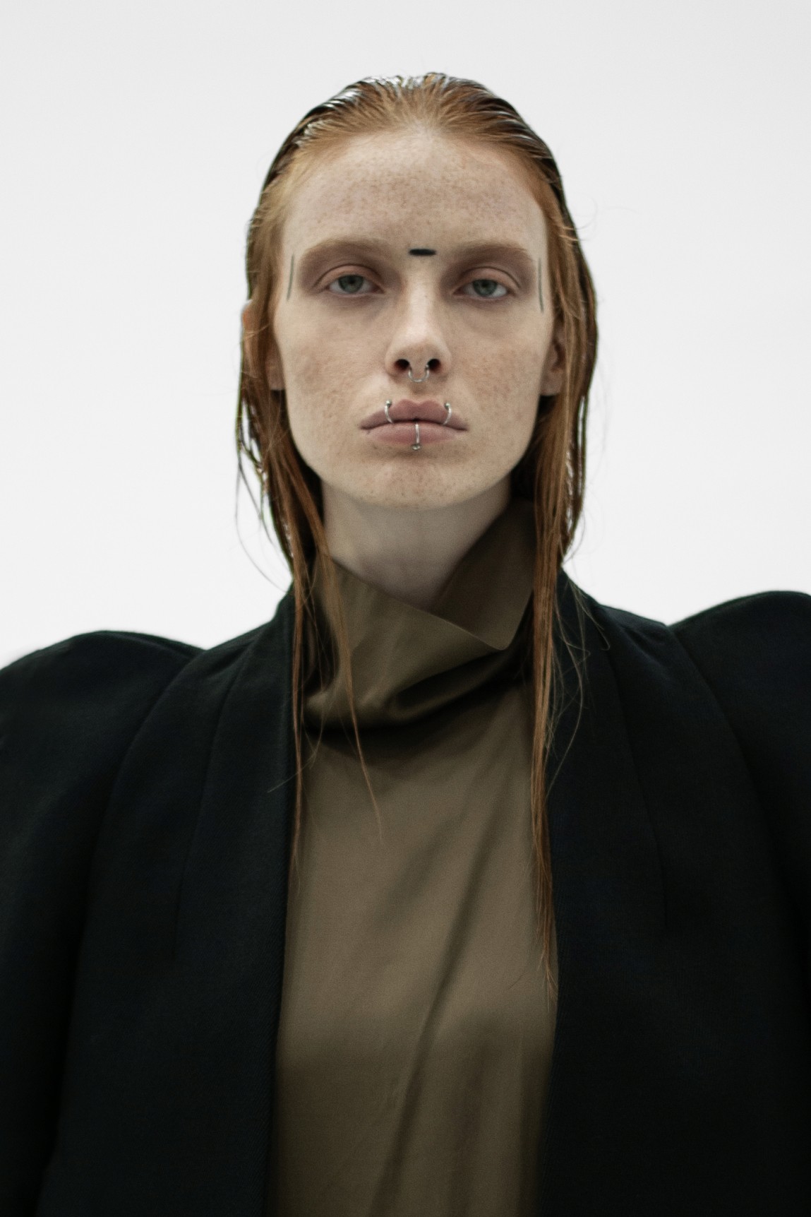 Three girls looking at the camera