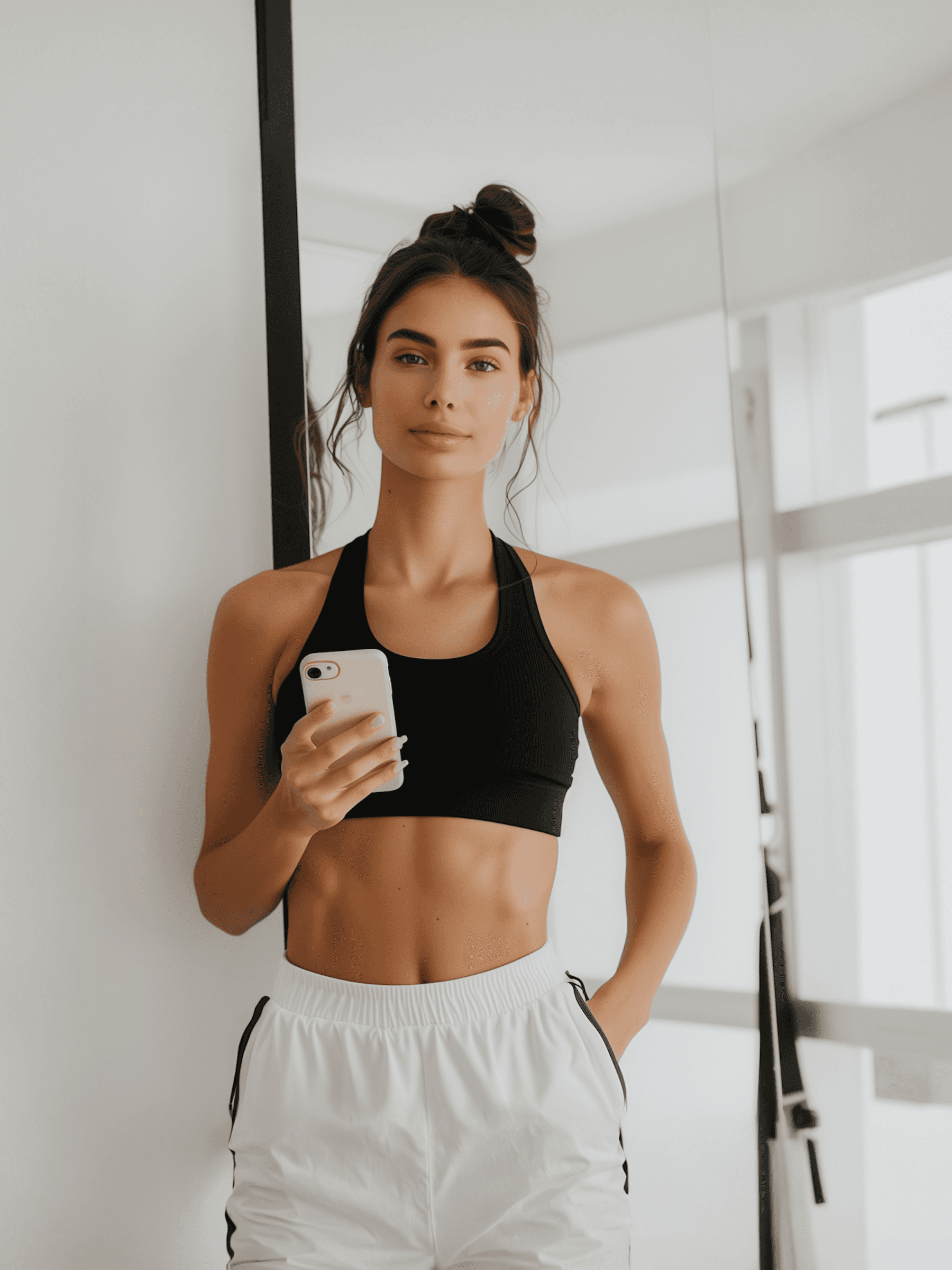 Athletic Woman Portrait