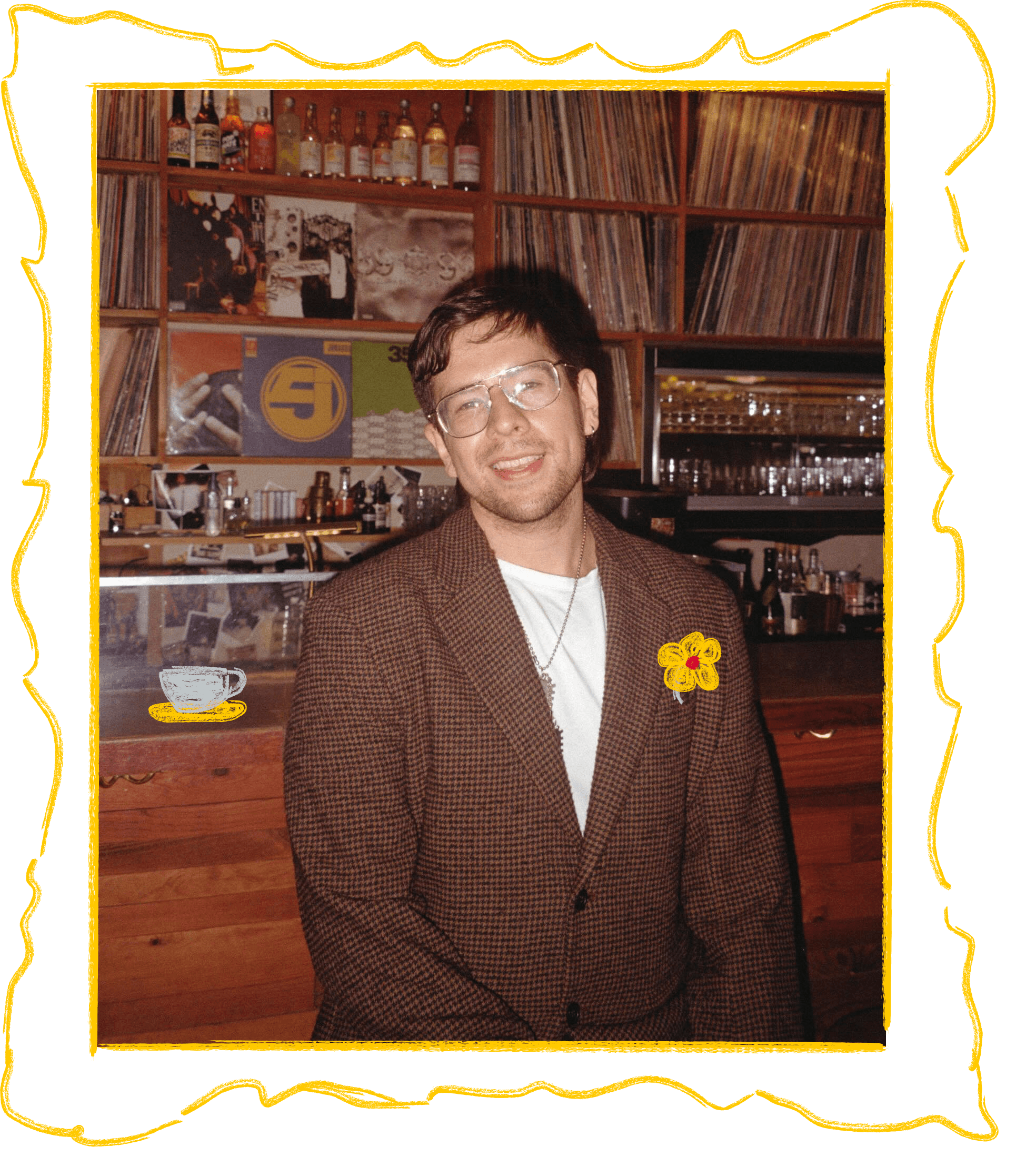 stylized portrait photo of Mariano Yanez 