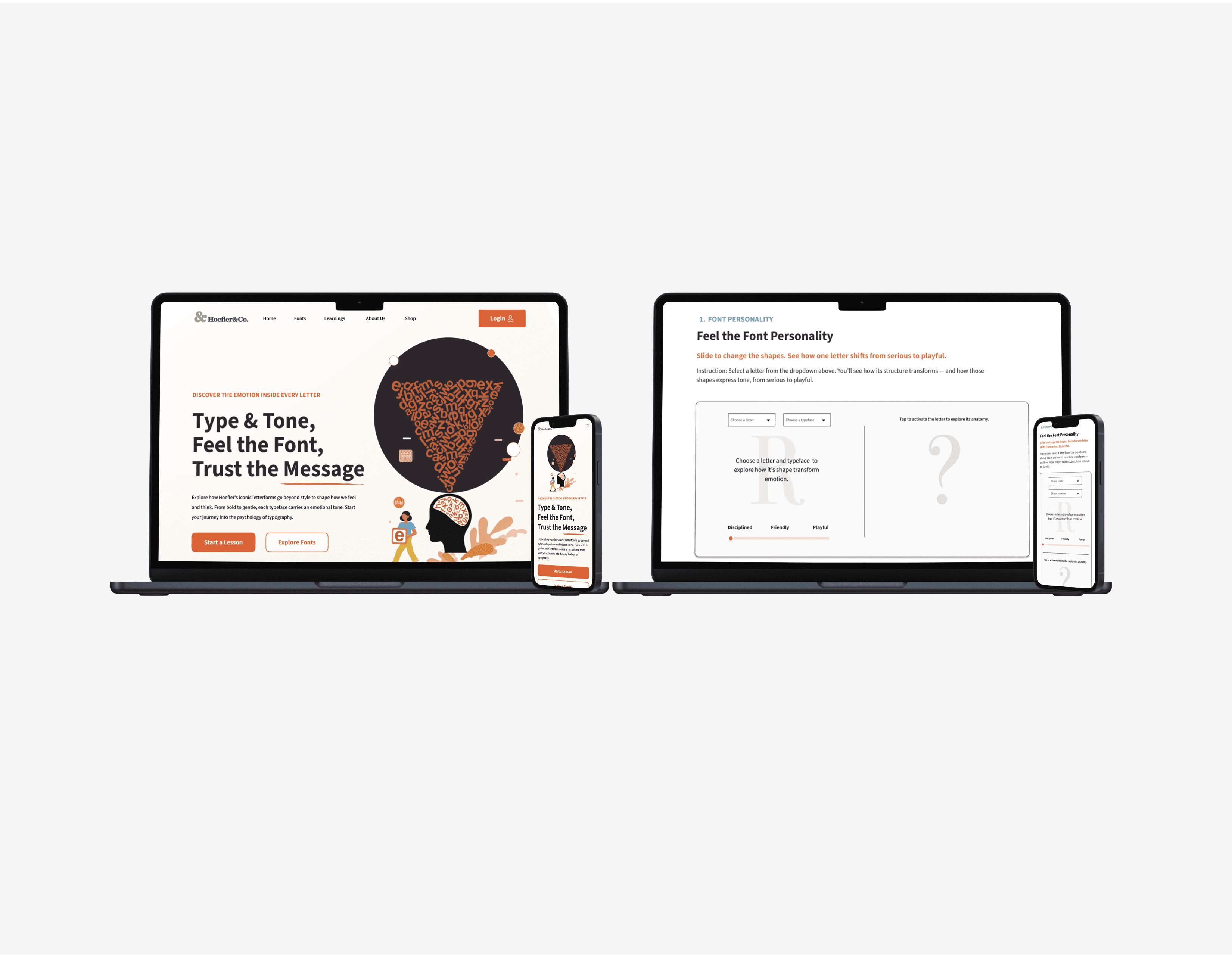 Type& Tone_Responsive Web Experience