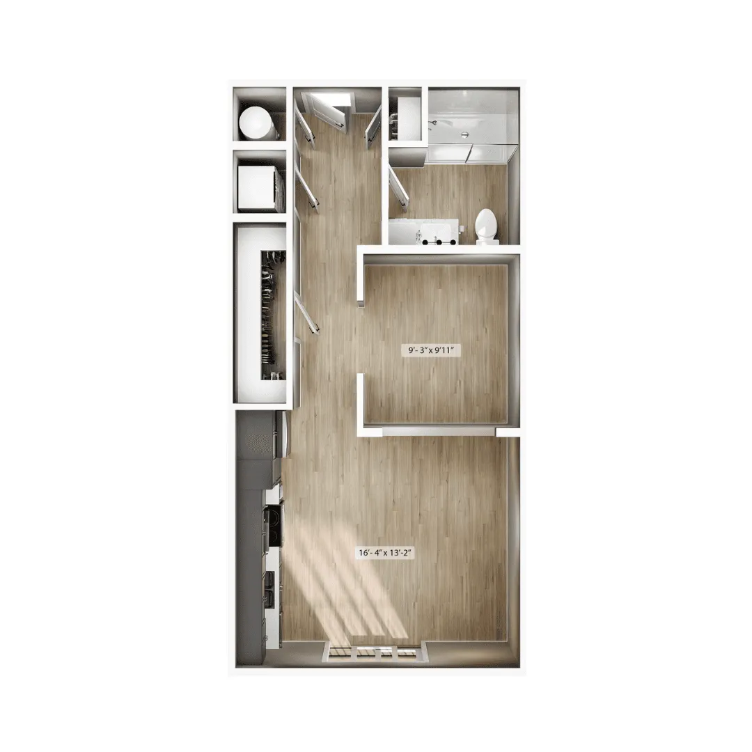 The Canvas Floorplan No Furniture