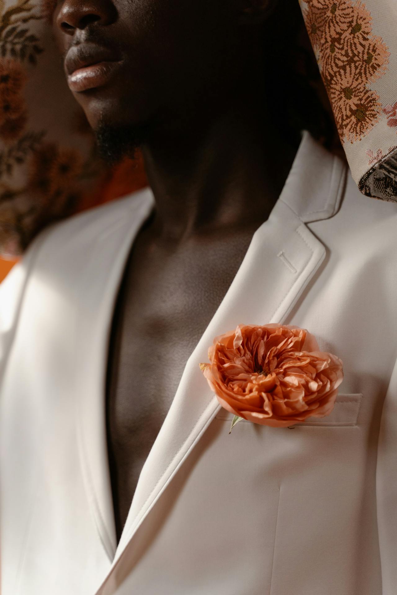 Man with Flowers 5