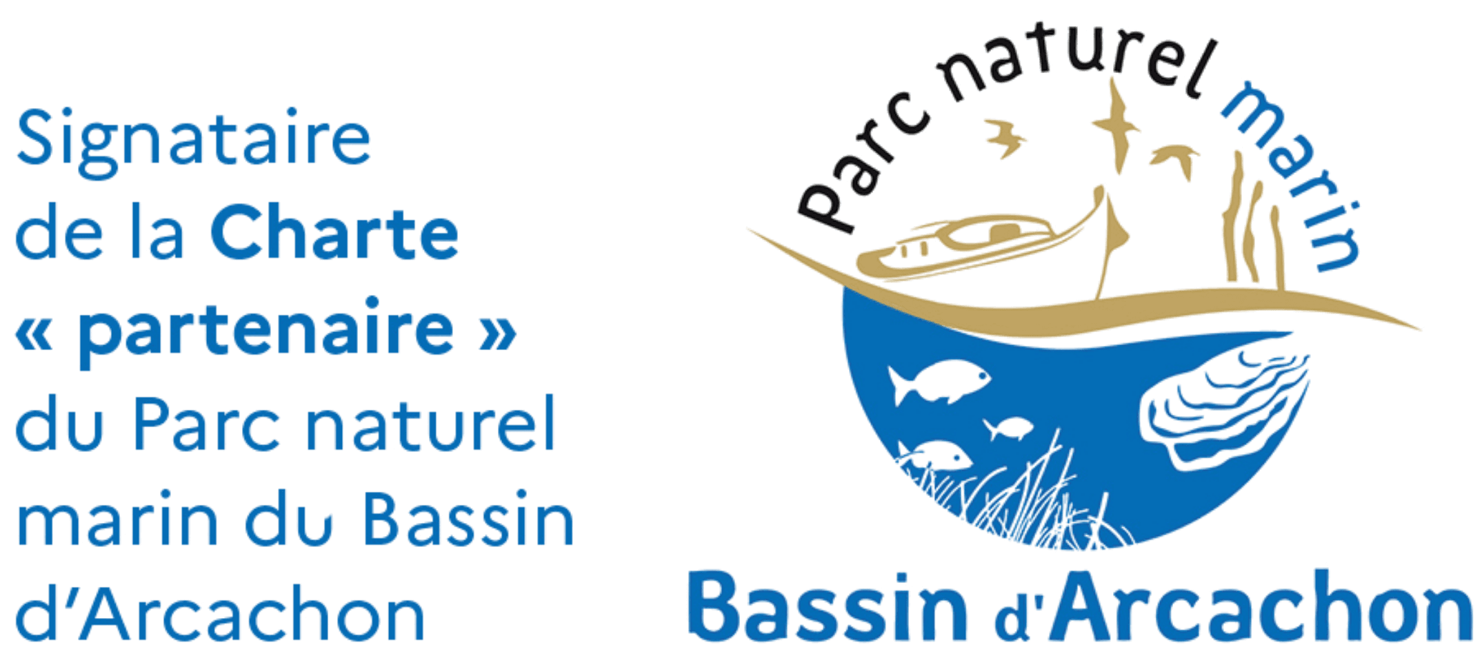 Signataire de la Charte partenaire du Parc naturel marin du Bassin d'Arcachon