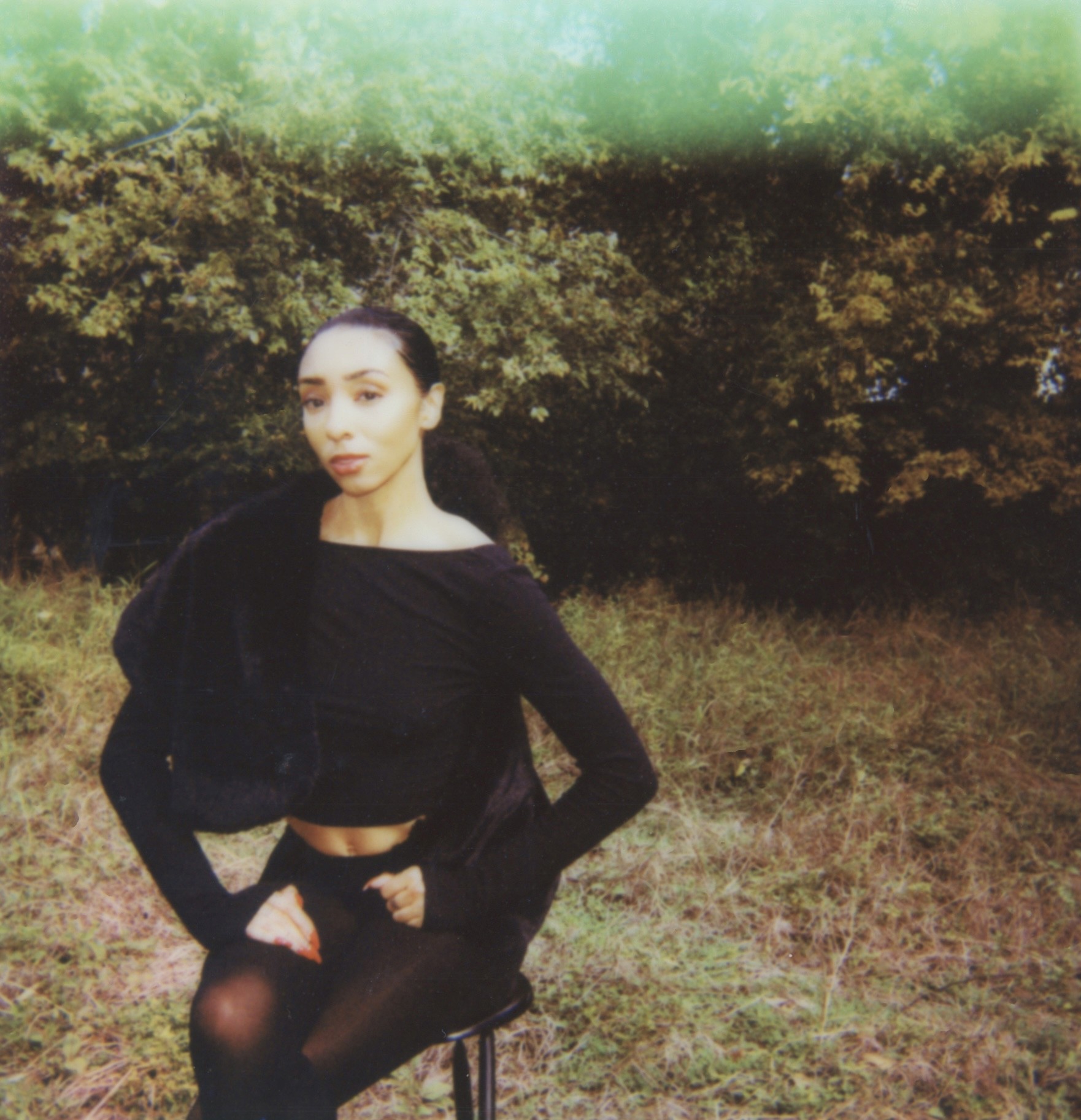 a female model