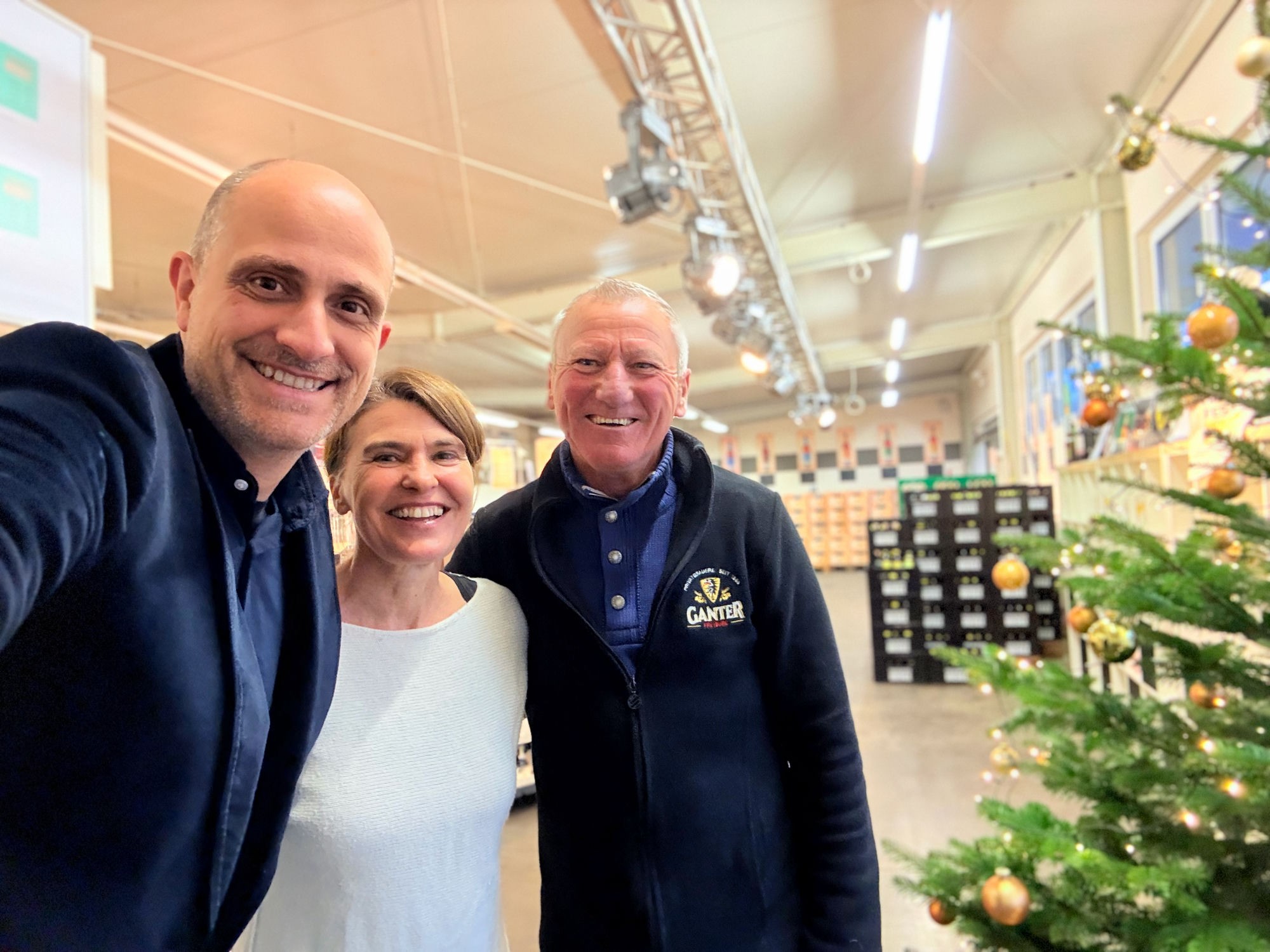 Persönlicher Besuch im Fachmarkt der Freiburger Bierquelle