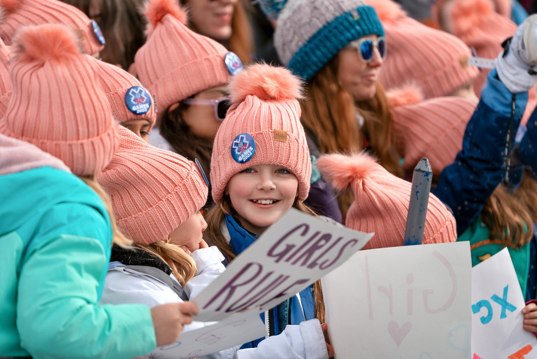 Girl Scouts at the X Games 2025 in Aspen