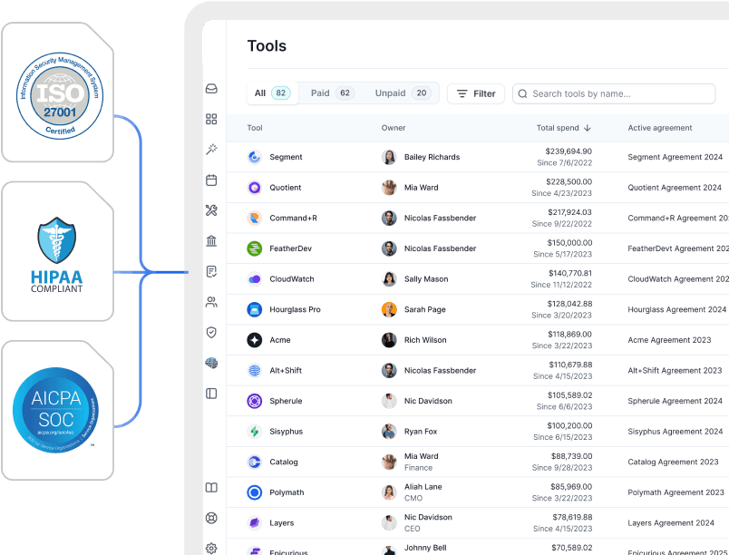 Automatically extract data from compliance sources.