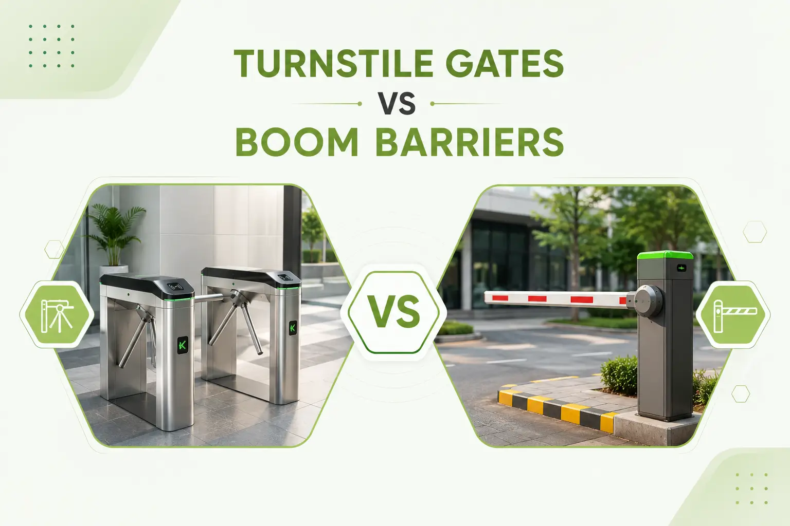 Turnstile Gates vs Boom Barriers: Complete Access Control Guide