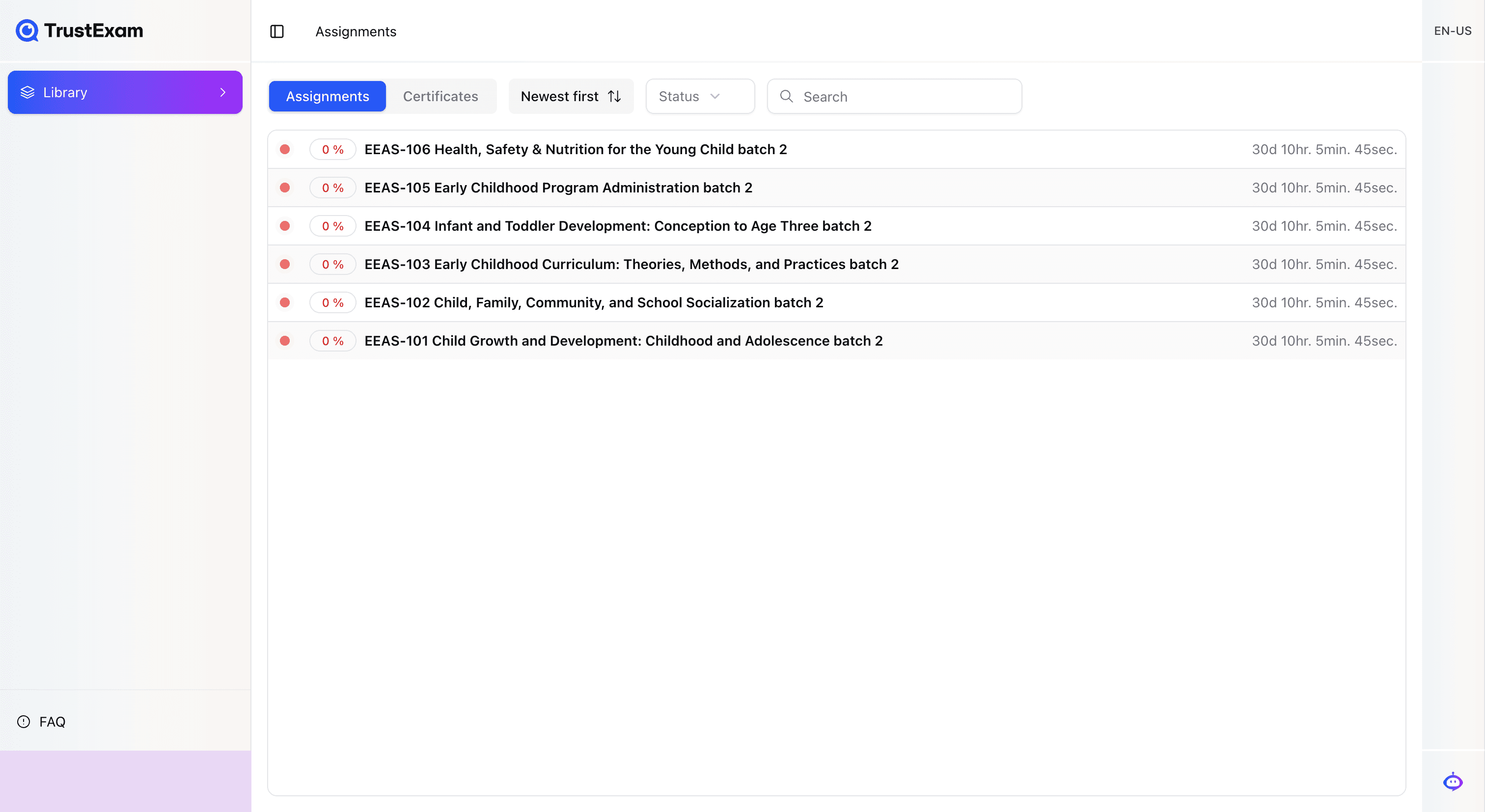 Logging into the System — screenshot 2