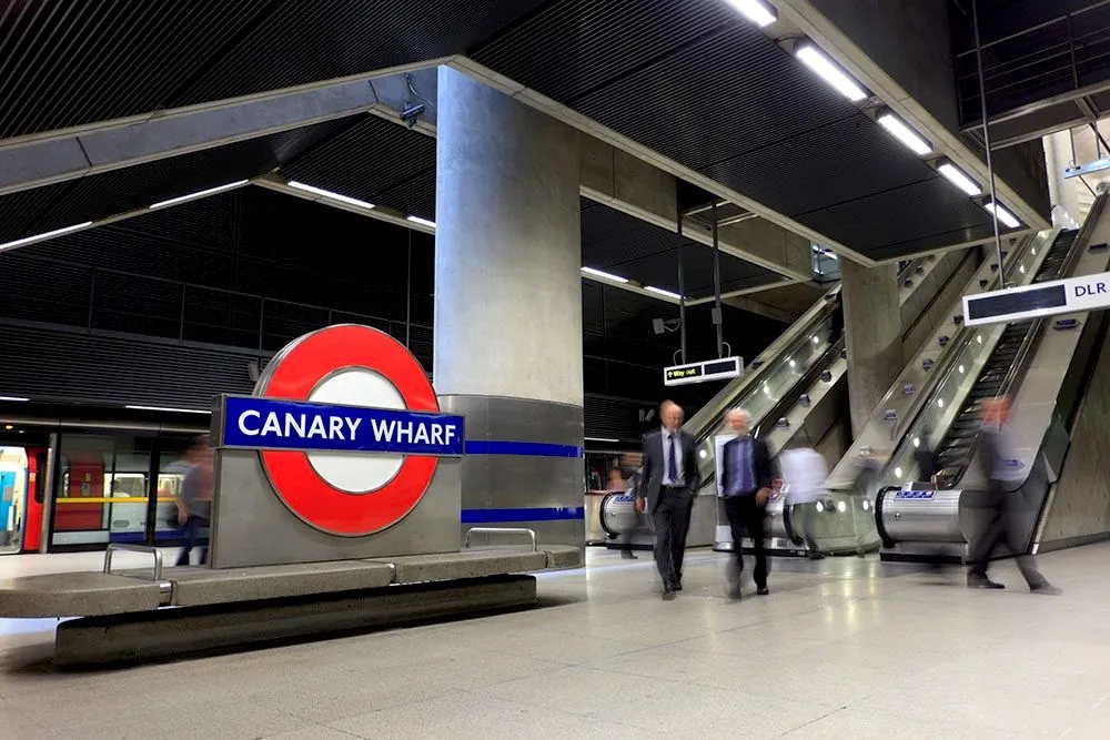 Fast and reliable Elizabeth Line trains from Canary Wharf get you to the Creative Kin podcast studio at Woolwich Works in less than 15 minutes