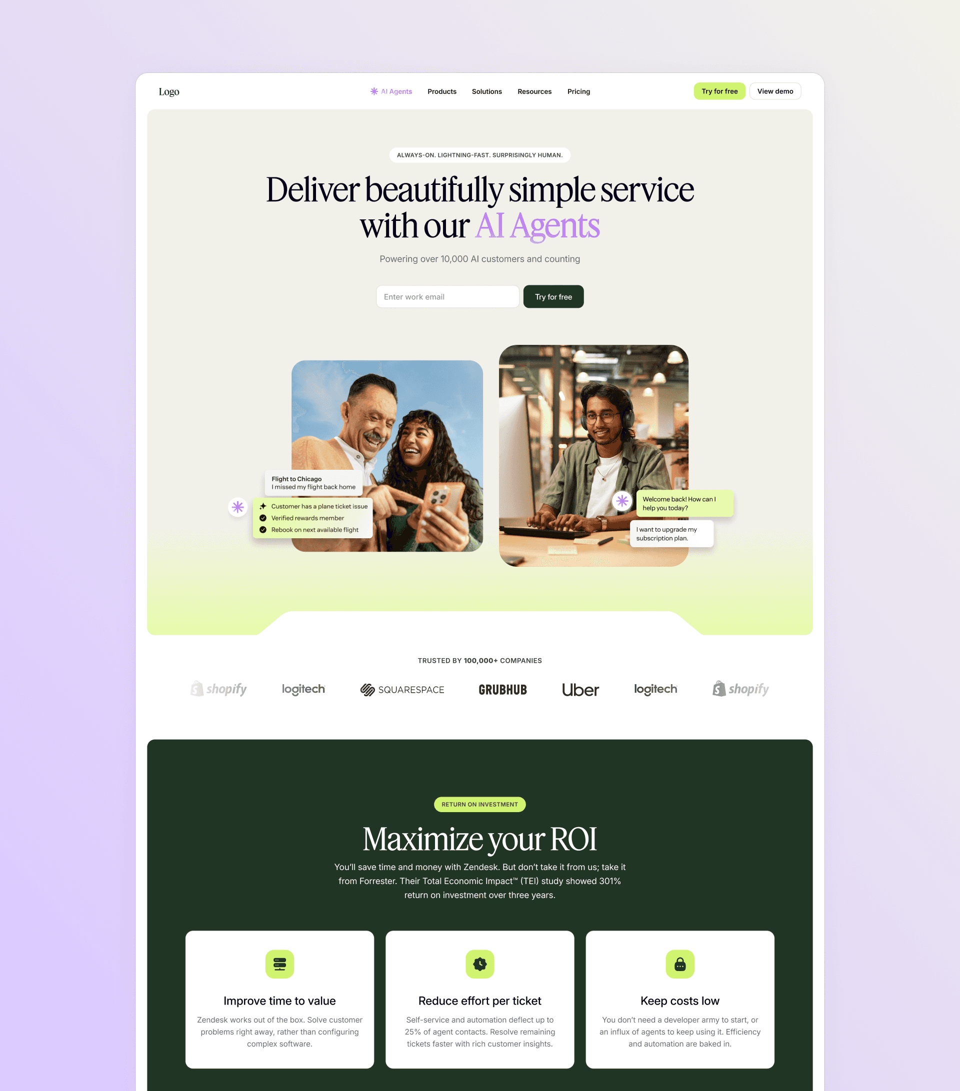 Black and white wave