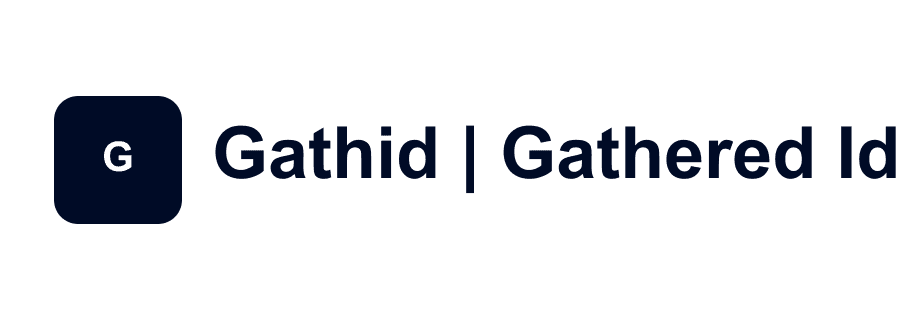 Gathid | Gathered Identities full color logo