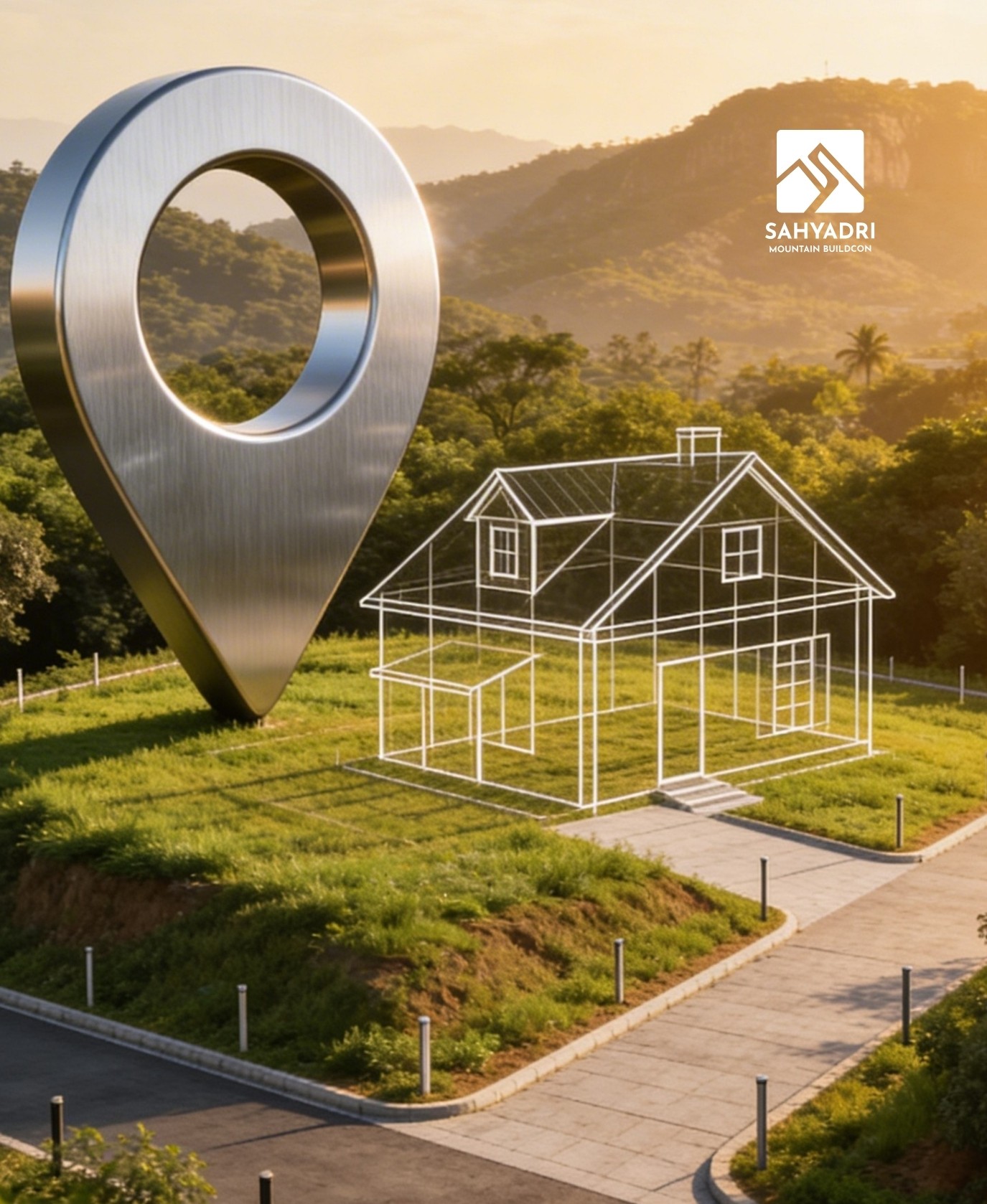 2 and 3 BHK premium residential towers in Uruli Devachi Pune by Sahyadri Mountain Buildcon