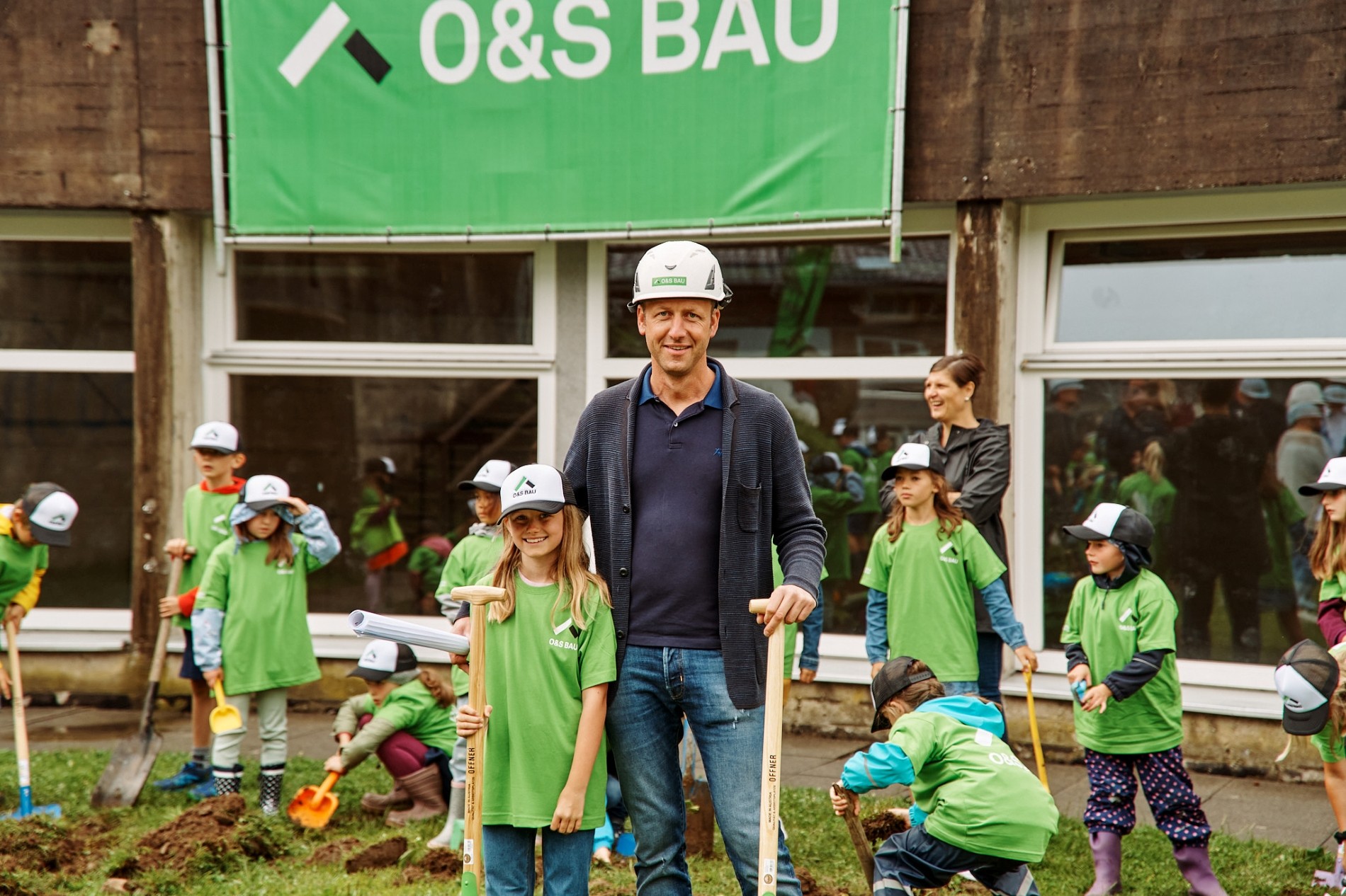 Spatenstich für die neue Volksschule Andelsbuch