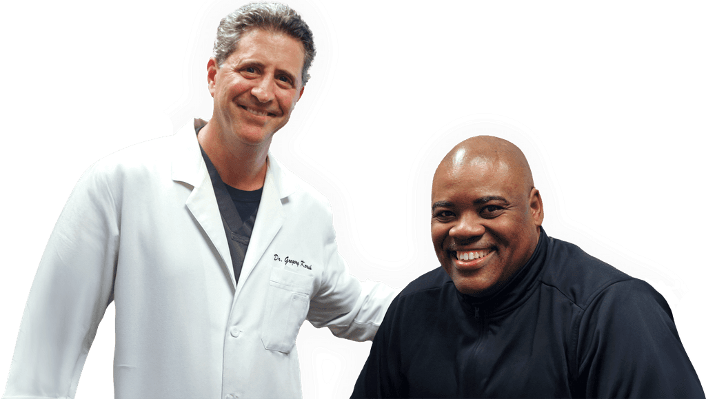 Dr. Kersh and patient