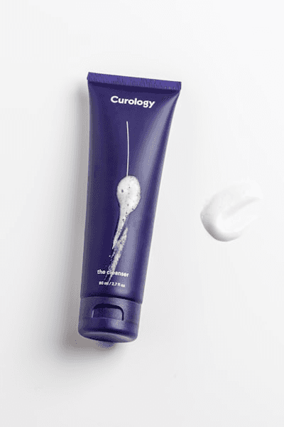 Step 1 – Gentle cleanser being applied to fresh skin