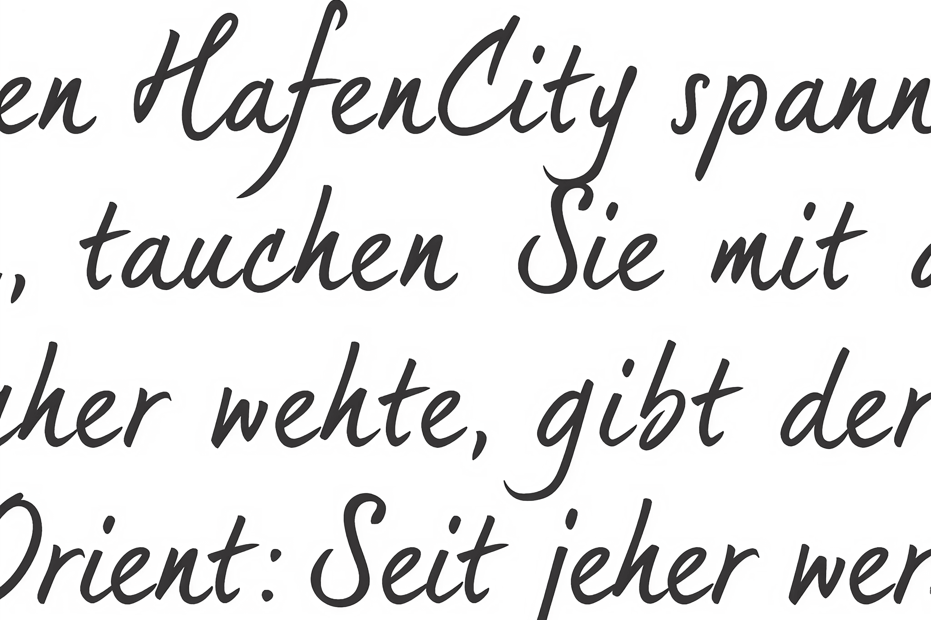 en HafenCity spann, tauchen Sie mit a, cher wehte, gibt der Orient: Seit jeher wer