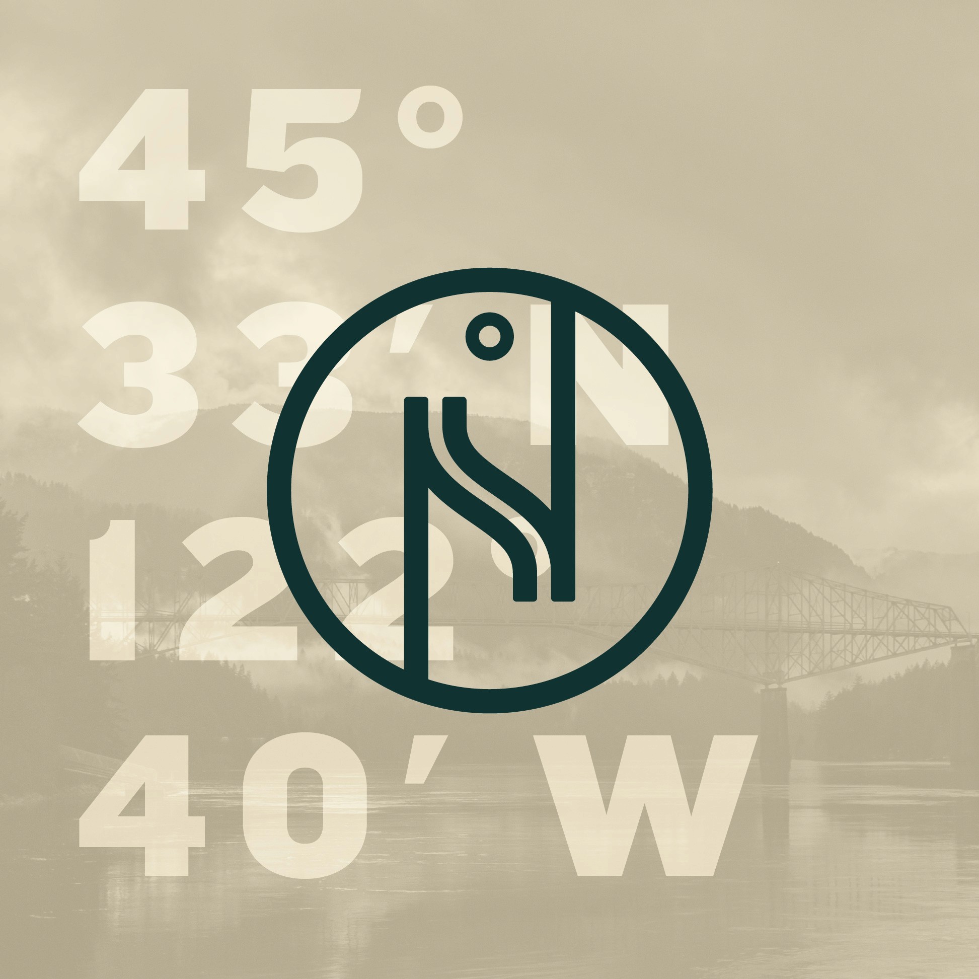 logo design and brand design for northpointe apartments portland oregon