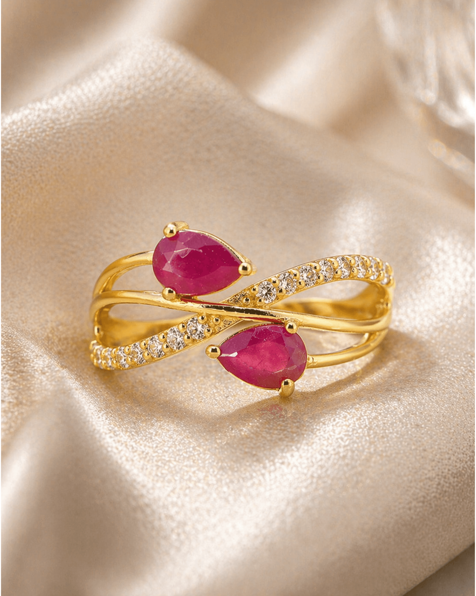 Pair of pears ring